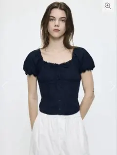 MOUSSY PIN TUCK FIT ブラウス 1 WHITE - メルカリ