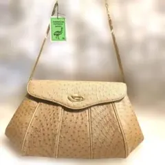 オーストリッチ ショルダーバッグ