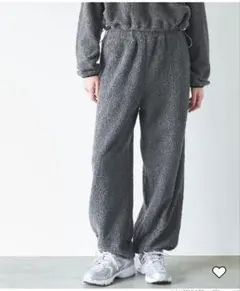 ボア カジュアルパンツ