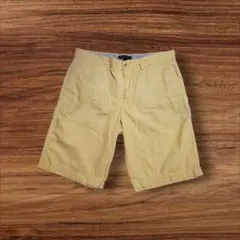 BANANA REPUBLIC ショートパンツ 33 コットン100% イエローのサムネイル
