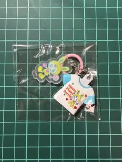 メゾピアノ　Tシャツめじるしチャーム　C ブルー×ホワイト　めじるしアクセサリー