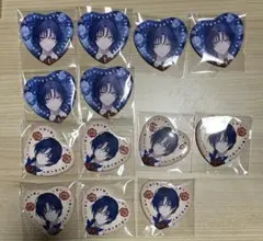 花籠つばさ　にじさんじ　バレンタイン　RoseValentineハート缶バッジ