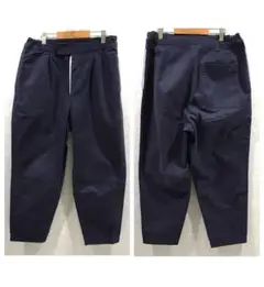 Gymphlex ジムフレックス ワークパンツ ワイドパンツ ネイビー M