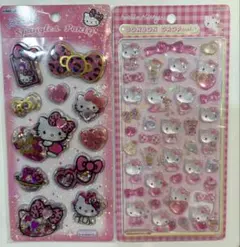 ハローキティ スパンコールパーティー　ボンドロ　2枚セット