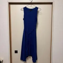 青 ノースリワンピース　バナナリパブリック　BananaRepublic S〜M