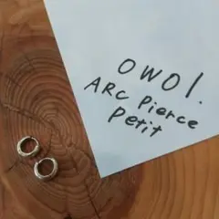 owoI. ARC pierce petit シルバー