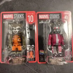 MARVEL ベアブリック Happyくじ スターロード ロケット