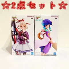 新品未使用 ナムコ限定 モンスト フィギュア ヤクモ マサムネ 2点セット