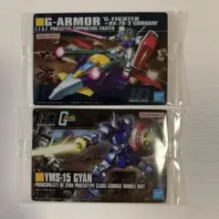 HGUC G-ARMOR & YMS-15 GYAN グミカードセット