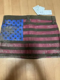 PRIVATE LABEL アメリカ国旗デザインショートパンツのサムネイル