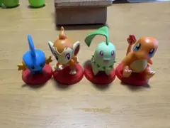 ポケットモンスター　チョコエッグ　旅立ちの3匹4体セット