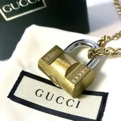 FENDI フェンディ ネックレス カデナ 南京錠 喜平 社外チェーン Fロゴ