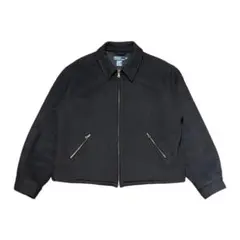 【L】90s ポロ・ラルフローレン ウール スポーツ ジャケット 黒 ブルゾン