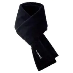 モンベル クリマエア マフラー 黒