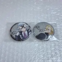 Dr.STONE ゼノ スタンリー　マルイ　グリッター缶バッジ　THEキャラ