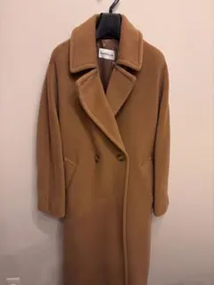 美品 IENA イエナ チェスターコート キャメル 38 アルパカ ベルト付き
