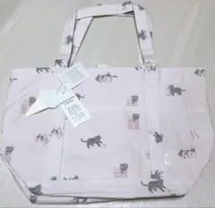 【GELATO PIQUE】プレイフルキャット柄 マザーズバッグ