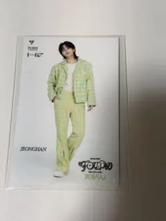 SEVENTEEN セブチ ジョンハン Follow 矢場とん トレカ シール