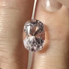 宝石質✨美カット 天然 クンツァイト ルース 4.30ct 10.5×7.2mm