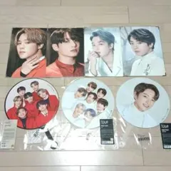 BTS ジミン ジョングク グク プレミアムフォト 全員 うちわ 公式グッズ