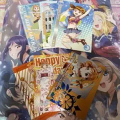 ラブライブ！サンシャイン！！　紙系グッズセット　高海千歌＆チカ