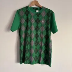 新品未使用　BURBERRY BLACK LABEL アーガイル柄 Tシャツ