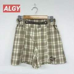 ⬜︎【ALGY】チェック柄 チュニック　キッズ半ズボン 160のサムネイル