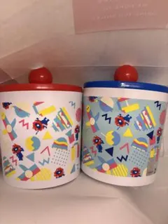 EXPO 2025 関西万博　ミャクミャク　クッキーポット　青、赤　2個セット