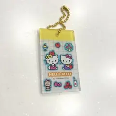 ハローキティ シール風アクリルキーチェーン