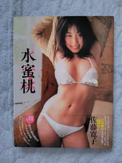 佐藤寛子 写真集 水蜜桃 帯付き