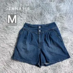 b*3様 JEANASIS ハイウェストタックショートパンツ　デニム　ストレッチ
