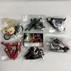 【匿名配送】HG 仮面ライダー 対決！ 二人の王子編 全6種セット コンプ 4凹