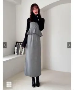 ロングスカート セットアップ