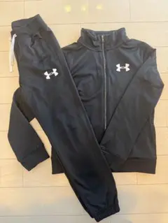 Under Armour 黒 ジャージ 上下セット 130