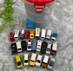 トミカ　パーキング　でるでるバケツ　車　まとめ売り オンライン限定価格*】トミカワールド でるでるバケツ 15台前後 トミカ