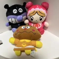 アンパンマン もちふわマシュマロマスコット&指人形