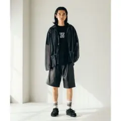 JOURNA L STANDARD ラムレザーショーツ リアルレザー