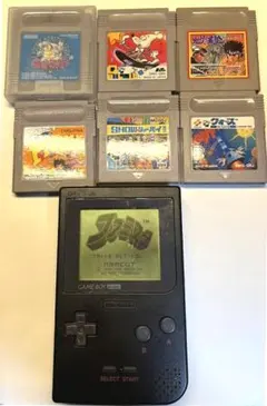 ゲームボーイ本体とゲームソフト7本セット