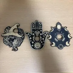 スフィアスタンド　木製　3枚セット
