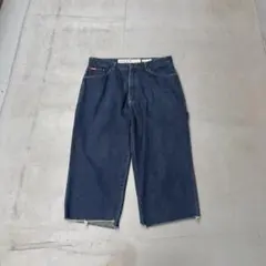 90s ECKO リジット　BBOY バギーパンツ　カットオフ　ジョーツ　デニムのサムネイル