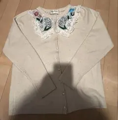 【期間限定】フランシュリッペ　フローラル　カーディガン