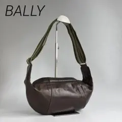 BALLY leather shoulder bag Croissant y2kのサムネイル