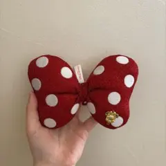 ディズニー ミニーちゃん リボンヘアゴム