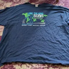 Tシャツ紺メンズxxL