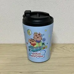 クレヨンしんちゃん ステンレス製　タンブラー 水色