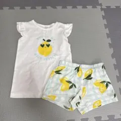 carter's レモン柄セットアップ 2T