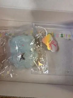 文清　たくましい子熊2.0 スター 水色