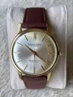 稼働品　Citizen Deluxe 23 Jewels 手巻き時計