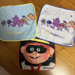 マクドナルド 福袋 サマーバッグ ハンドタオル 3枚セット
