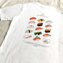 JAPANESE SUSHI グラフィックTシャツ 白 YUNOSUKEのサムネイル